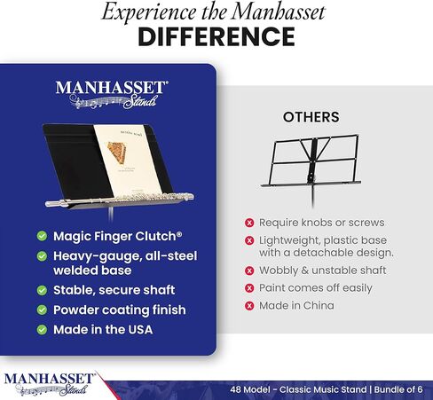 Manhasset 4801 M48 Symphony Music Stand AC48S in Saudi Arabia