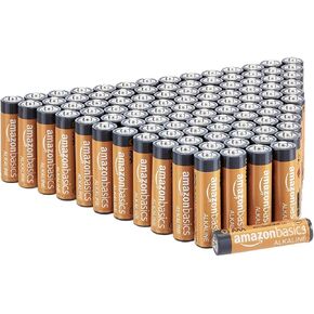 Amazon Basics AAA High-Performance Alkaline Batteries, 1000 Count (10 Packs of 100)