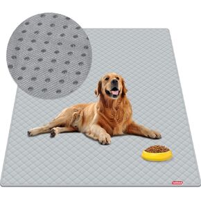 Washable Pee Pads for Dogs,Super Absorbent Reusable Dog Training Pads,Non-Slip Potty Pads for Floor,Waterproof Puppy Training Pads for Crate,Couch Pads Litter Mat Pet Supplies,18*24 inch,2 Pack
