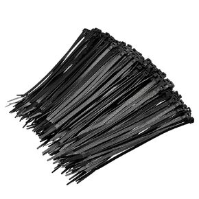 Amazon Basics Multi-Purpose Cable Ties - 8-Inch/200mm, 1000-Piece, Black in Saudi Arabia