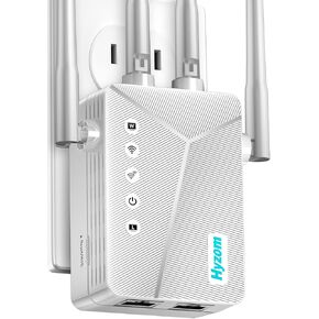 WiFi Extender Signal Booster | New Gen Signal Amplifier for Home, Internet Booster with Ethernet Port