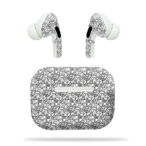 Headphone Skin Compatible with Apple AirPods Pro - Doodle Dogs - Premium 3M Vinyl Protective Wrap Decal Cover - Easy to Apply | Crafted in The USA by MightySkins