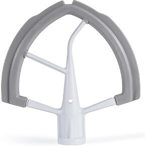 Flex Edge Beater for KitchenAid Mixer 6 Quart Bowl-Lift Stand Mixer,6 Quart Flat Beater with Silicone Edge