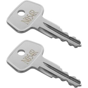 Key N054R for Thule Key Replacement,Fits for Thule Ski, Roof,Cargo Box, Carrier Racks and Crossbars(Code - N054R)