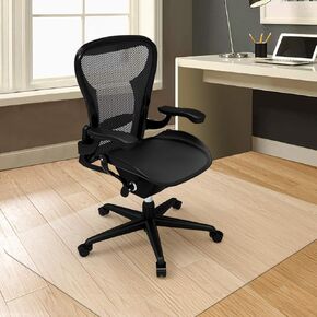 Vicwe Chair Mat for Hardwood Floor, 46" x 60" Large Office Chair Mats, Clear Floor Protector Mat, Easy Rolling Chair Mats for Office Home, Easy to Clean (Rectangle)
