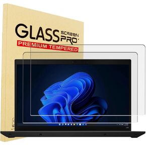 2 Pack Tempered Glass Screen Protector For 13.3" Lenovo Thinkpad X380 X390 X395 L13 L380 L390, 2022 Yoga 6 13.3 (82UD002NUS), Yoga 730 2-in-1 Touch-Screen, Yoga Slim 7 13.3 Laptop, 9H Hardness