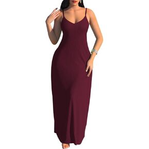 DinyIn Plus Size Maxi Dresses Sundress for Women Loose Leopard Printed Adjustable African Dress with Pockets