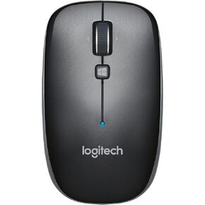 Logitech M557 Bluetooth Mouse, Gray, Discontinued