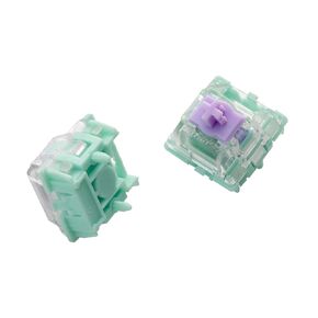 WS Hall Effect Switches Magnetic Keyboard Switches, WS Dash HE Magnetic Linear Switches with POM Stem, Pre-lubed Freely Setting Pre-Travel Key Switches Compatible with Hall Effect Keyboard 70Pcs