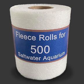 Replacement Fleece Roll Fit for 500, 4.45 in High Compatible Filtration System,Superior Filtration Capabilities for Coral Tanks