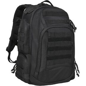 55L Military Tactical Backpack For Men Large Velcro Molle Rucksack Bug Out Bag(Khaki)