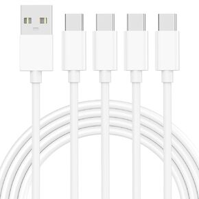 Car Carplay Cable for iPhone 16/16 Plus/16 Pro/16 Pro Max/15/15 Plus/15 Pro/15 Pro Max,4 Pack USB to USB C Cable for Apple Car Play iPhone 16 15 Charging Cord,3FT USB A to USB C Car Charger Cable Cord