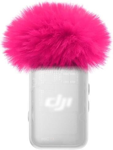 2-Pack Microphone Windscreen for DJI Mic 2 Transmitter (TX), Furry Wind Muff for OSMO POCKET 3 in Saudi Arabia