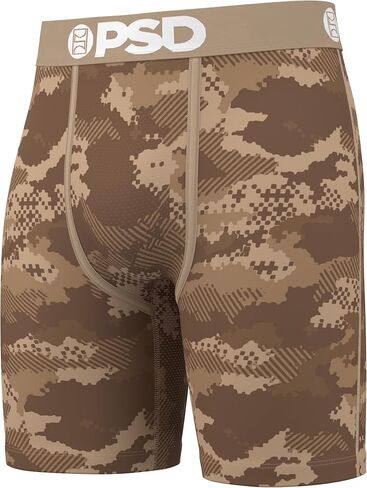 PSD Men's Wf Red Camo 2Pk Boxer Briefs, Multi, M in Saudi Arabia