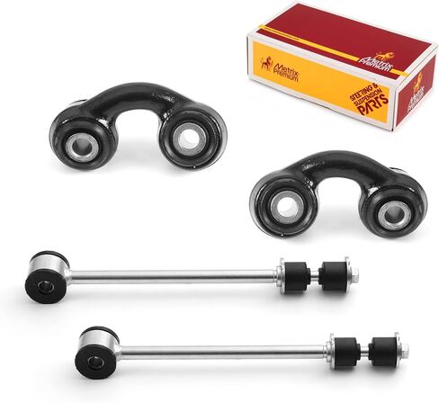 Made in Europe - Metrix Premium 2 PCS Rear Sway Bar Link K80016 Fits 1980-1997 Ford F-350, 1980-1997 Ford F-250, 1980-1992 Ford F-150 4WD in Saudi Arabia