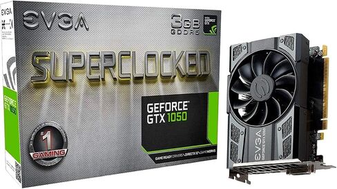 EVGA GeForce GTX 1050 Ti Gaming, 4GB GDDR5, DX12 OSD Support (PXOC) Graphics Card 04G-P4-6251-KR in Kuwait