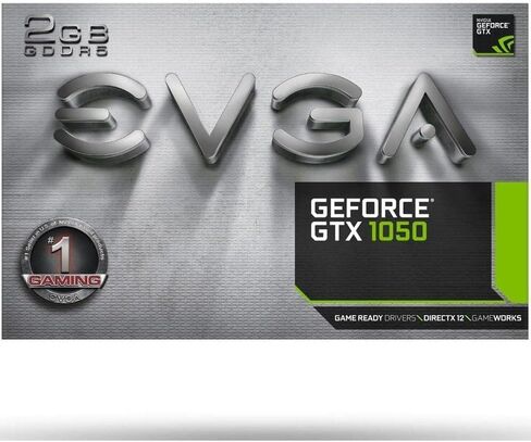 EVGA GeForce GTX 1050 Ti Gaming, 4GB GDDR5, DX12 OSD Support (PXOC) Graphics Card 04G-P4-6251-KR in Kuwait