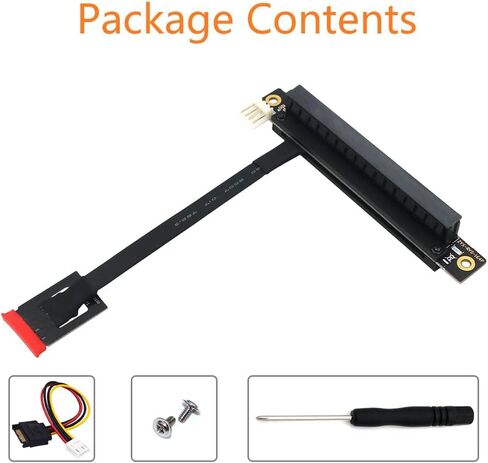 Mustpoint M.2 NGFF Key A-E to PCI-E 16X Adapter Cable (Length: 25cm) in Saudi Arabia