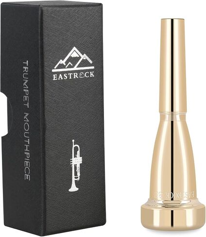 EastRock 5C البوق المعبرة مطلية بالذهب Bb Trompeta المعبرة البوق أداة الملحقات فراغ معبأة in Saudi Arabia