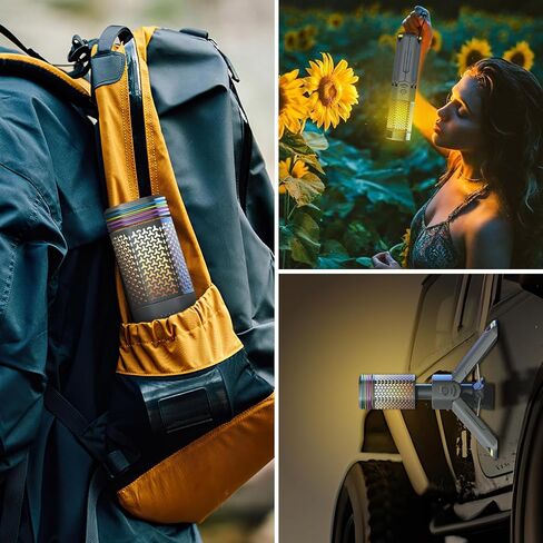 Camping Lantern Rechargeable, Telescoping-Camping-Lights, 10500mAh Capacity Battery Powered,Outdoor-Lantern for Hiking/Adventure/Power Outages, IPX7 Water Resistant(Dark Grey) in Saudi Arabia