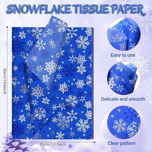 100 Sheets 20 * 14 Inches Pink Christmas Tissue Paper for Gift Wrapping Santa Snowflake Star Printed Tissue Paper for Gift Bags for Xmas Party Baby Shower Birthday Party DIY Craft in Saudi Arabia