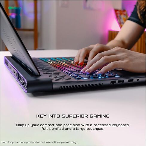 كمبيوتر محمول Alienware M18 للألعاب، Intel i7-14700HX، ذاكرة الوصول العشوائي DDR5 سعة 64 جيجابايت، محرك أقراص PCle SSD سعة 4 تيرابايت، شاشة QHD+ 18 بوصة (2560x1600)، Nvidia G-Force RTX 4070، W11 Home in Kuwait