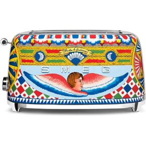 Dolce and Gabbana x Smeg TSF02DGUS 4 Slice Toaster, "Sicily Is My Love," Collection
