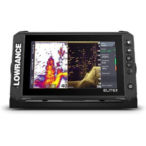 Lowrance Elite FS 9 Fish Finder with Active Imaging 3-in-1 Transducer, Preloaded C-MAP Contour+ Charts (Renewed)