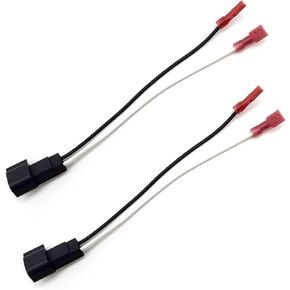 1 PC Car Speaker Wire Harness, Car Front and Rear Door Audio Adapter, Connector Plug Accessory #72-5600, Compatible with Ford Focus Chevrolet Mazda (Multicolored)