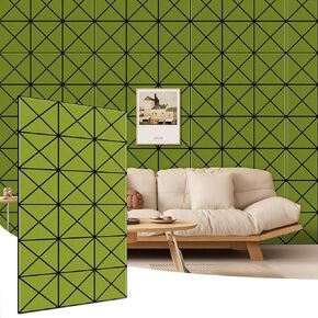 Acoustic Panels,4-Pack 48 x 24x 0.44 Inch Large Acoustic Foam Panels for Walls, Self-Adhesive Soundproof Wall Panels, Customizable Sound Dampening Wall Panels for Studio Office Home(Grey)