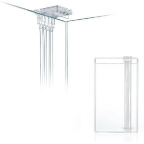 Chihiros Dosing Tube Holder with Tube - Aquarium Tube Holder - Transparent Tube Holder for Aquatic Tanks - Aquarium Soft Tube Holder - Easy to Use Tube Holder for Dosing Pump - Reliable Dosing Pump