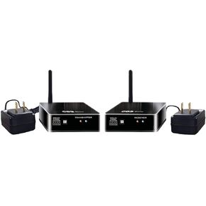 BIC America WTR-Sys Wireless Transmitter/Receiver Kit for Hookup of Wireless Subwoofers and Wireless Powered Speakers, 8.30in. x 8.30in. x 2.20in.