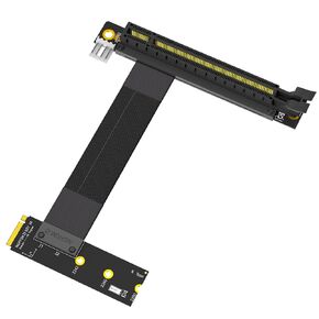 Sintech M.2 NGFF Key M إلى PCIe 16X بطاقة الرسومات محول بطاقة الناهض، Nvme إلى PCI-e PCI-Express 16X كابل تمديد 25 سم