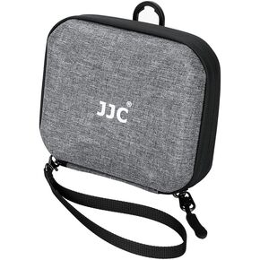 JJC Durable Lens Filter Pouch Case for 10 Circular Filters Up to 95mm, Dustproof & Water-Resistant Camera Lens Filter Storage Wallet for ND UV CPL Filter