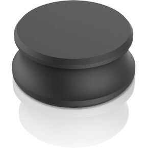 Preffair 1 Pcs Aluminum Turntable Weight Stabilizer 280G/9.87OZ Record Clamp LP Vinyl Leveling for HiFi Record Player Turntable Vinyl Disc LP (Black)