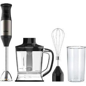 Professional 1000W* Stainless Steel Hand Blender w/Accessories Kit,Standard,SJK-1172