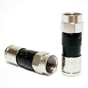 PPC EX6XLPLUS-25 Compression F-Connector