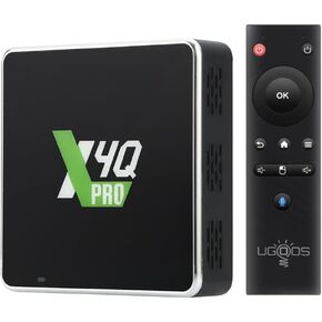 X4Q Pro Android 11 Amlogic S905X4 TV Box 4GB RAM 32GB ROM 2.4G/ 5G Dual WiFi BT5.1 USB 3.0 Ethernet 1000M Supports AV1 4K HDR Set Top tv Box