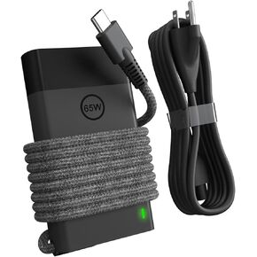 New Slim 65W Watt USB Type C Laptop Charger for HP Spectre X360, Envy X360, HP Computer Chromebook, EliteBook X360, Zbook, ProBook, Elite X2, Replacement for Fast Charging Travel AC Adapter Power Cord