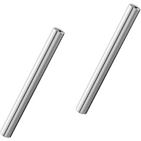 Stand Mixer Hinge Pin Replacement for Whirlpool KitchenAid, 3.18 x 0.37 x 0.37 inches WP16910 Stand Mixer Hinge Pin Groove Replacement Kitchen-Aid Stand Mixer Parts & Accessories WP9705443 （2 pieces）
