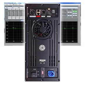 PDA2000+CQ260 1800 WATTS AMPLIFIER MODULE with DSP, SOFTWARE and SPEAKON OUTPUT