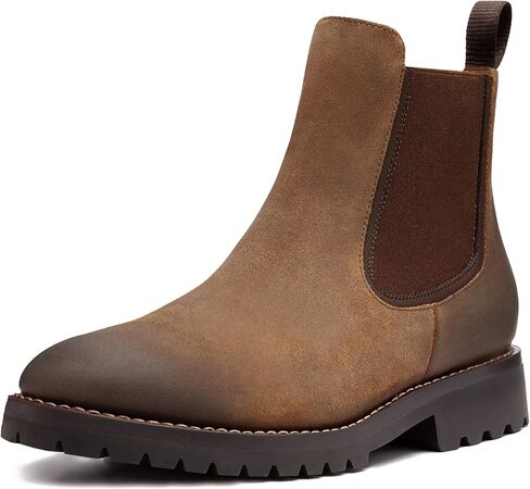 Thursday Boot Company Men's Legend Rugged & Resilient Chelsea Leather Boot, Tobacco, 8 in Kuwait