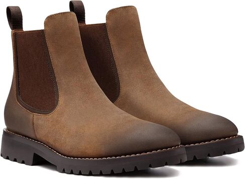 Thursday Boot Company Men's Legend Rugged & Resilient Chelsea Leather Boot, Tobacco, 8 in Kuwait