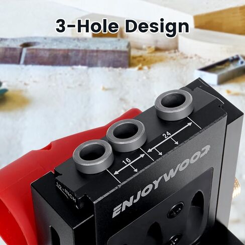 طقم رقصة ثقب الجيب مع دعم جانبي قابل للتعديل دليل الحفر مع محدد لقمة الحفر لأعمال النجارة الألومنيوم وتد الرقصة XK4 PRO in Kuwait