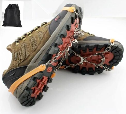 Toasis Ice Grips Snow Spike Crampons Traction Cleats Grippers for Shoes in Kuwait