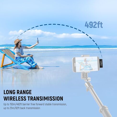 ميكروفون NEEWER اللاسلكي Lavalier لـ USB C مع حقيبة شحن، متوافق مع iPhone/Android/PC/الكمبيوتر المحمول، 48 كيلو هرتز/24 بت ميكروفون صغير على شكل طية صدر السترة، بطارية 24 ساعة لإلغاء الضوضاء لتسجيل مدونة فيديو حية، KM18 in Saudi Arabia