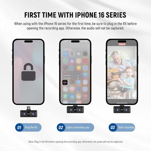 ميكروفون NEEWER اللاسلكي Lavalier لـ USB C مع حقيبة شحن، متوافق مع iPhone/Android/PC/الكمبيوتر المحمول، 48 كيلو هرتز/24 بت ميكروفون صغير على شكل طية صدر السترة، بطارية 24 ساعة لإلغاء الضوضاء لتسجيل مدونة فيديو حية، KM18 in Saudi Arabia