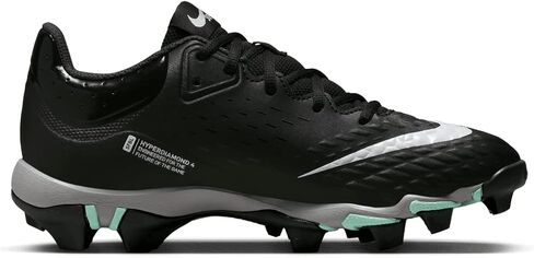 Nike Hyperdiamond 4 Keystone Molded Softball Cleats SZ 9.5 Scarlet | Black in Saudi Arabia
