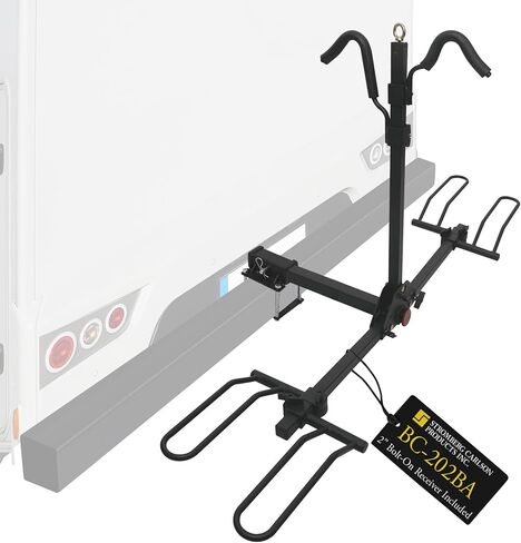 Stromberg Carlson BC-202BA 2-Bike Rack for Vehicle - Bike Rack Hitch Mount, Rigid Car Bike Rack, Bike Accessories for RV, Bike Rack for SUV, Bike Rack for Truck, Trailer Hitch Bike Rack in Kuwait
