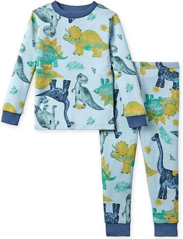 Burt's Bees Baby Baby Boys' Pajamas, Tee and Pant 2-Piece Pj Set, 100% Organic Cotton, Polar Mountain in Saudi Arabia